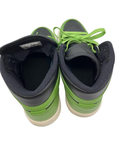 NIKE（ナイキ）NIKE (ナイキ) ハイカットスニーカー グリーン×ブラック サイズ:24cmの古着・服飾アイテム