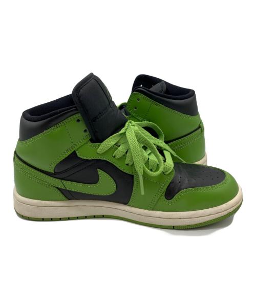NIKE（ナイキ）NIKE (ナイキ) ハイカットスニーカー グリーン×ブラック サイズ:24cmの古着・服飾アイテム
