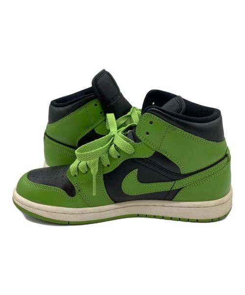 NIKE（ナイキ）NIKE (ナイキ) ハイカットスニーカー グリーン×ブラック サイズ:24cmの古着・服飾アイテム