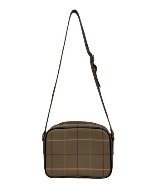 BURBERRY（バーバリー）BURBERRY (バーバリー) ショルダーバッグ ベージュ×ブラウンの古着・服飾アイテム