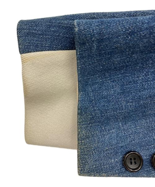 DIESEL（ディーゼル）DIESEL (ディーゼル) N.HOOLYWOOD (エヌ ハリウッド) デニムテーラードジャケット インディゴ サイズ:36の古着・服飾アイテム