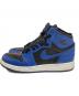 NIKE (ナイキ) スニーカー ブラック×ブルー サイズ:24.5cm：8000円