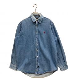 POLO RALPH LAUREN（ポロ・ラルフローレン）の古着「長袖デニムシャツ」｜インディゴ