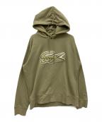 LACOSTEラコステ）の古着「プルオーバーパーカー」｜グリーン