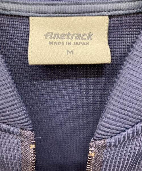 finetrack（ファイントラック）finetrack (ファイントラック) ジップアップジャケット ネイビー サイズ:Mの古着・服飾アイテム