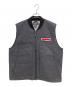 Manastash（マナスタッシュ）の古着「PATCHED LOGO WORK VEST」｜グレー