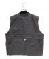Manastash (マナスタッシュ) PATCHED LOGO WORK VEST グレー サイズ:L：7000円