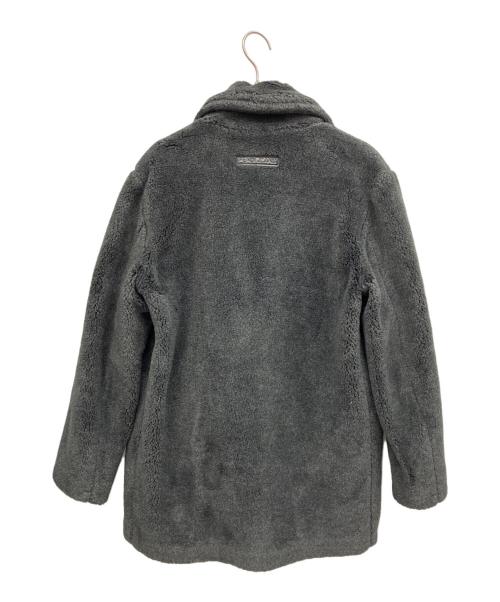 FENDI JEANS（フェンディ ジーンズ）FENDI jeans (フェンディ ジーンズ) チェスターコート グレー サイズ:I 42の古着・服飾アイテム
