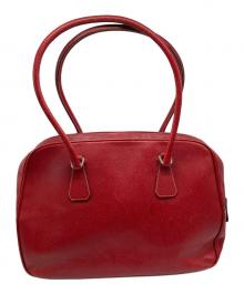 PRADA（プラダ）の古着「ハンドバッグ」｜レッド