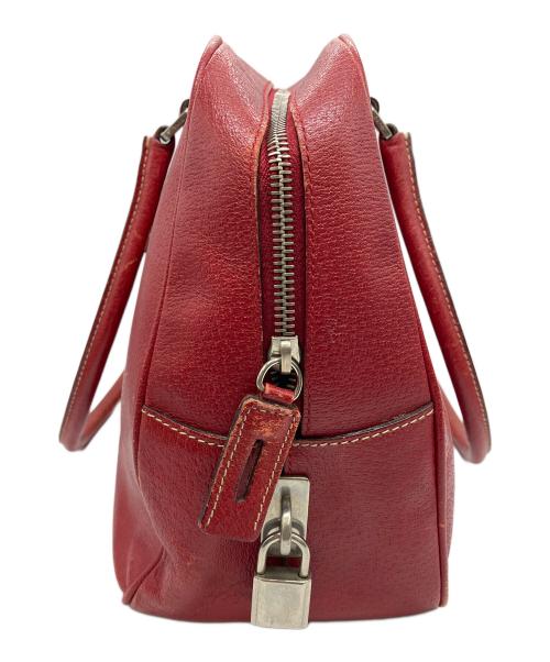 PRADA（プラダ）PRADA (プラダ) ハンドバッグ レッドの古着・服飾アイテム