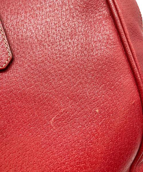 PRADA（プラダ）PRADA (プラダ) ハンドバッグ レッドの古着・服飾アイテム