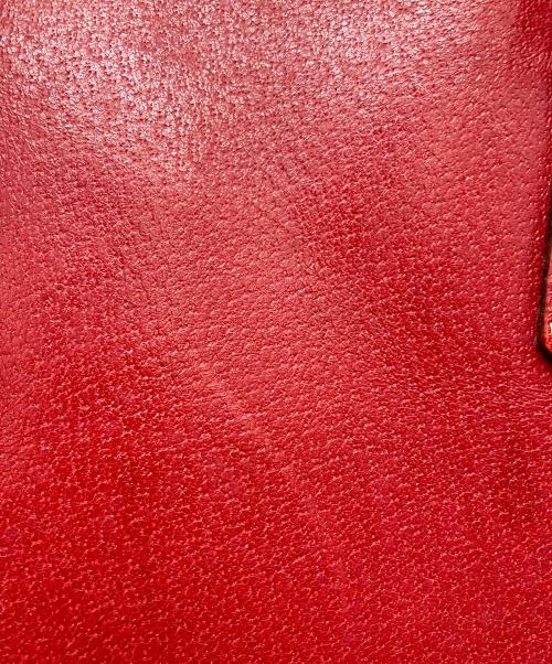PRADA（プラダ）PRADA (プラダ) ハンドバッグ レッドの古着・服飾アイテム