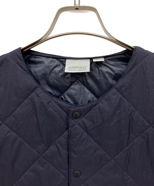 GRAMICCI（グラミチ）GRAMICCI (グラミチ) 中綿ジャケット ネイビー サイズ:Lの古着・服飾アイテム