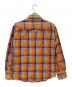 Wrangler (ラングラー) 長袖シャツ オレンジ×ブルー サイズ:M：6000円