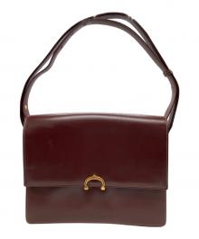 Cartier（カルティエ）の古着「ショルダーバッグ」｜ボルドー