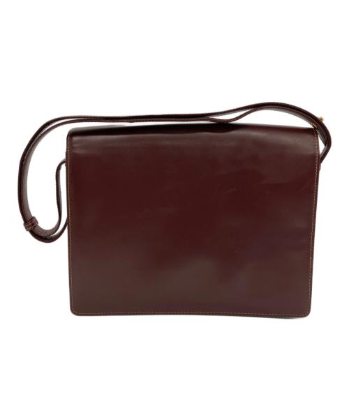 Cartier（カルティエ）Cartier (カルティエ) ショルダーバッグ ボルドーの古着・服飾アイテム