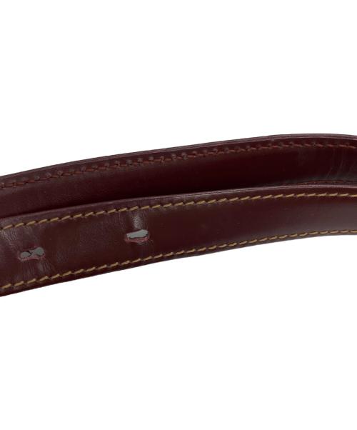 Cartier（カルティエ）Cartier (カルティエ) ショルダーバッグ ボルドーの古着・服飾アイテム