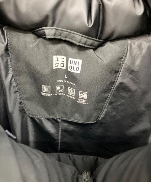 UNIQLO（ユニクロ）UNIQLO (ユニクロ) シームレスダウンパーカー ブラック サイズ:Lの古着・服飾アイテム
