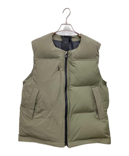 PRODUCT LAB（プロダクトラボ）PRODUCT LAB (プロダクトラボ) 中綿ベスト グリーン サイズ:Sの古着・服飾アイテム