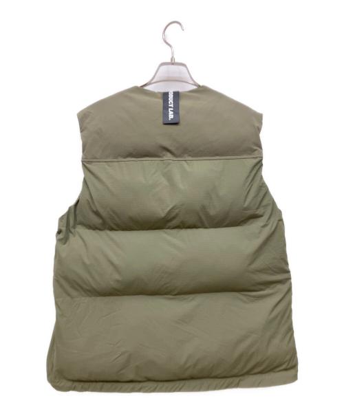 PRODUCT LAB（プロダクトラボ）PRODUCT LAB (プロダクトラボ) 中綿ベスト グリーン サイズ:Sの古着・服飾アイテム