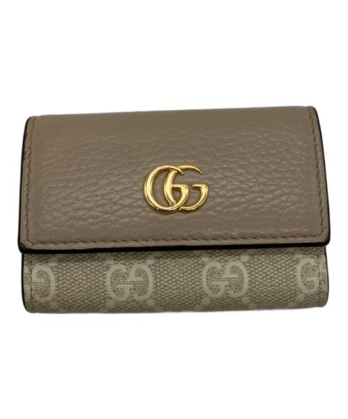 GUCCI（グッチ）GUCCI (グッチ) キーケース グレージュの古着・服飾アイテム