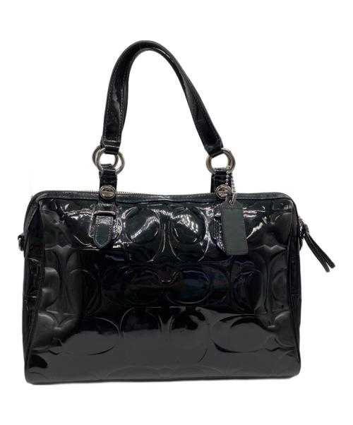 COACH（コーチ）COACH (コーチ) ハンドバッグ ブラックの古着・服飾アイテム