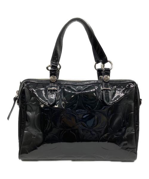 COACH（コーチ）COACH (コーチ) ハンドバッグ ブラックの古着・服飾アイテム