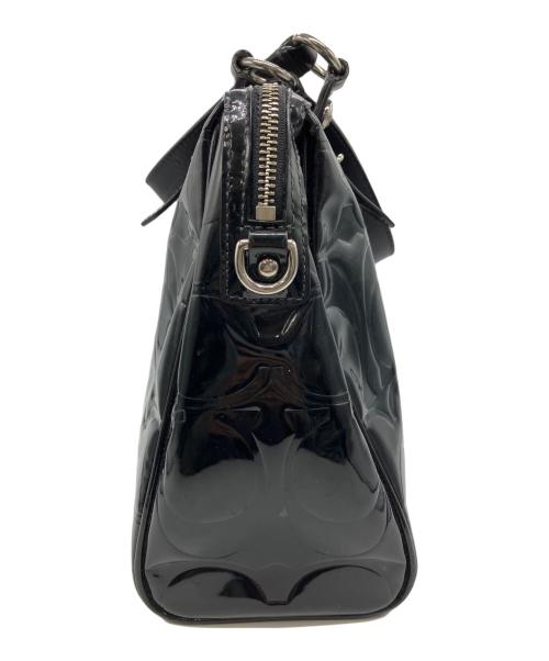 COACH（コーチ）COACH (コーチ) ハンドバッグ ブラックの古着・服飾アイテム