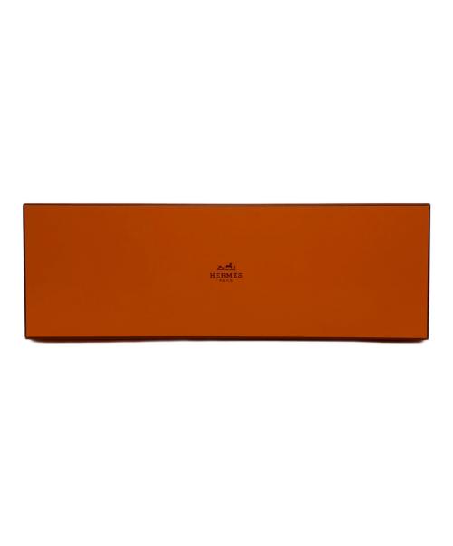 HERMES（エルメス）HERMES (エルメス) シルクネクタイ グリーン×ブルー サイズ:Fの古着・服飾アイテム