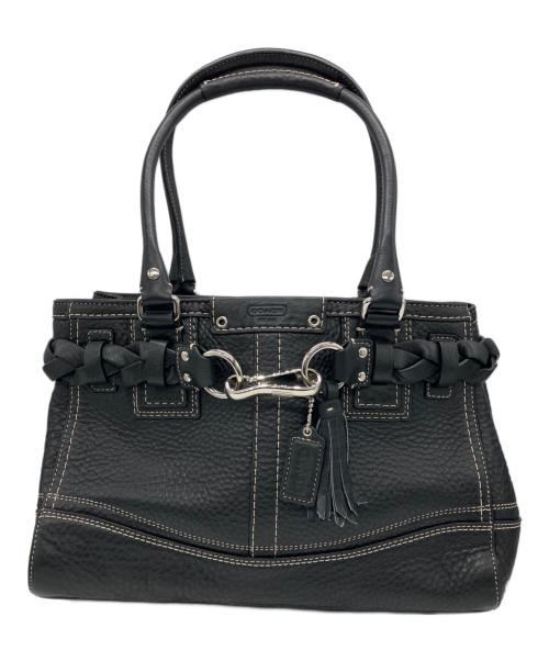 COACH（コーチ）COACH (コーチ) ハンドバッグ ブラックの古着・服飾アイテム