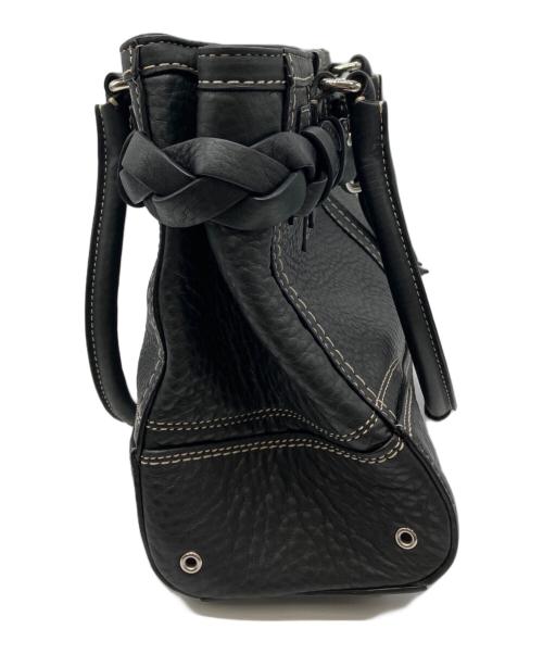 COACH（コーチ）COACH (コーチ) ハンドバッグ ブラックの古着・服飾アイテム