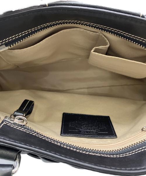 COACH（コーチ）COACH (コーチ) ハンドバッグ ブラックの古着・服飾アイテム