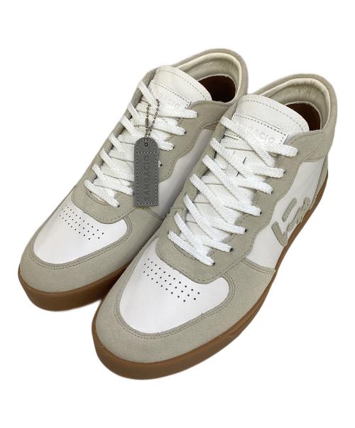 Sangacio（サンガッチョ）SANGACIO (サンガッチョ) スニーカー グレー×ホワイト サイズ:27cmの古着・服飾アイテム