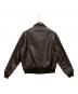 HOUSTON (ヒューストン) タイプA-2ジャケット ブラウン サイズ:38R：15000円