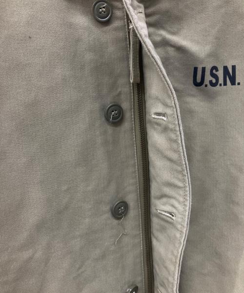 NAVY DEPARTMENT CONTRACT（ネイビーディパートメントコントラクト）NAVY DEPARTMENT CONTRACT (ネイビーディパートメントコントラクト) N-1デッキジャケット グリーン サイズ:38の古着・服飾アイテム