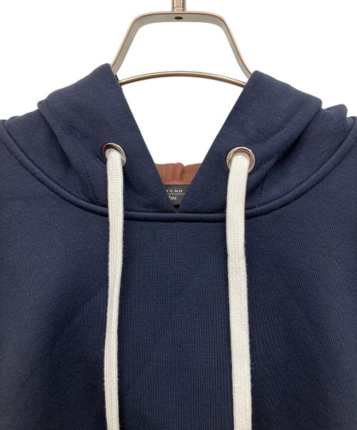 Max Mara WEEK END LINE（マックスマーラ ウイークエンドライン）MAX MARA WEEK END LINE (マックスマーラ ウイークエンドライン) プルオーバーパーカー ネイビー サイズ:Sの古着・服飾アイテム