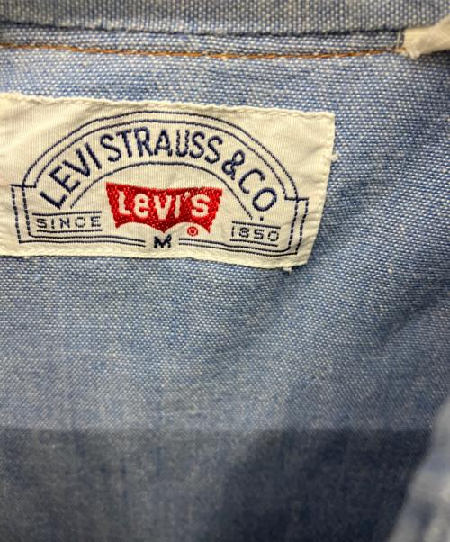LEVI'S（リーバイス）LEVI'S (リーバイス) 長袖シャツ インディゴ サイズ:Mの古着・服飾アイテム