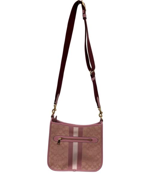COACH（コーチ）COACH (コーチ) ショルダーバッグ ピンクの古着・服飾アイテム