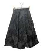 COMME des GARCONS tricotコムデギャルソントリコ）の古着「ロングスカート」｜ブラック