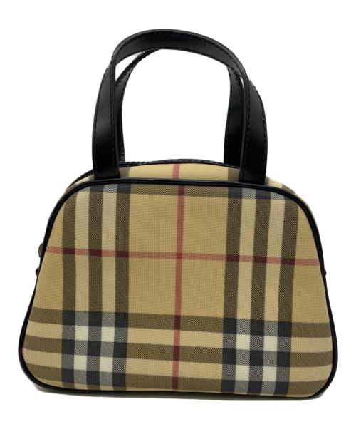 BURBERRY（バーバリー）BURBERRY (バーバリー) ハンドバッグ ベージュの古着・服飾アイテム