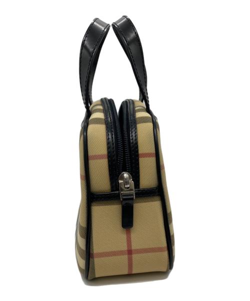 BURBERRY（バーバリー）BURBERRY (バーバリー) ハンドバッグ ベージュの古着・服飾アイテム