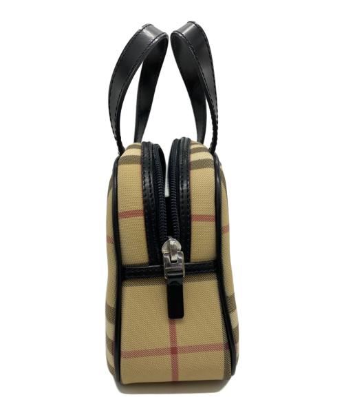 BURBERRY（バーバリー）BURBERRY (バーバリー) ハンドバッグ ベージュの古着・服飾アイテム