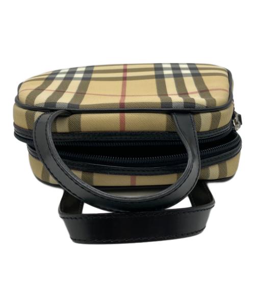 BURBERRY（バーバリー）BURBERRY (バーバリー) ハンドバッグ ベージュの古着・服飾アイテム