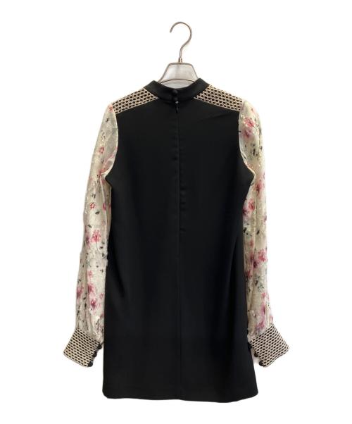 Mame Kurogouchi（マメクロゴウチ）Mame Kurogouchi (マメクロゴウチ) Cherry Blossom Sleeves Dress  サイズ:Sの古着・服飾アイテム