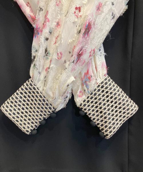 Mame Kurogouchi（マメクロゴウチ）Mame Kurogouchi (マメクロゴウチ) Cherry Blossom Sleeves Dress  サイズ:Sの古着・服飾アイテム