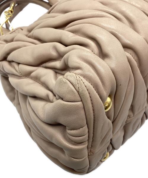 MIU MIU（ミュウミュウ）MIU MIU (ミュウミュウ) 2WAYバッグ ピンクの古着・服飾アイテム