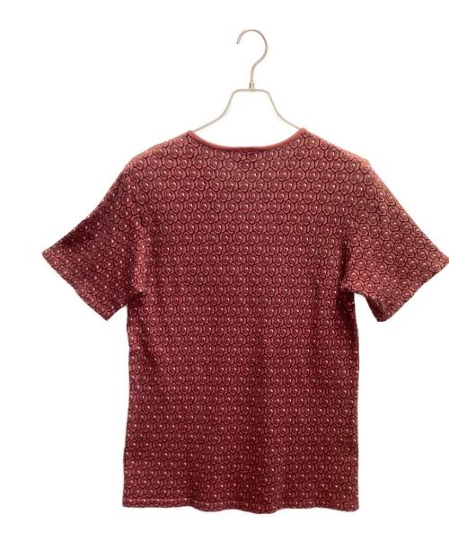 NUMBER (N)INE（ナンバーナイン）NUMBER (N)INE (ナンバーナイン) ヘンリーネックカットソー レッド サイズ:3の古着・服飾アイテム