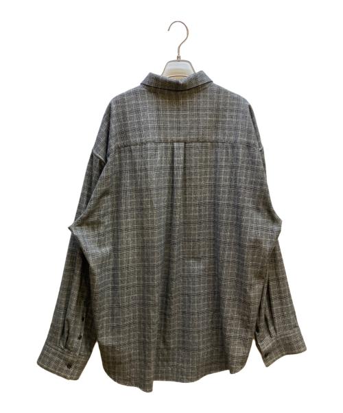 stein（シュタイン）stein (シュタイン) 長袖シャツ グレー サイズ:Mの古着・服飾アイテム
