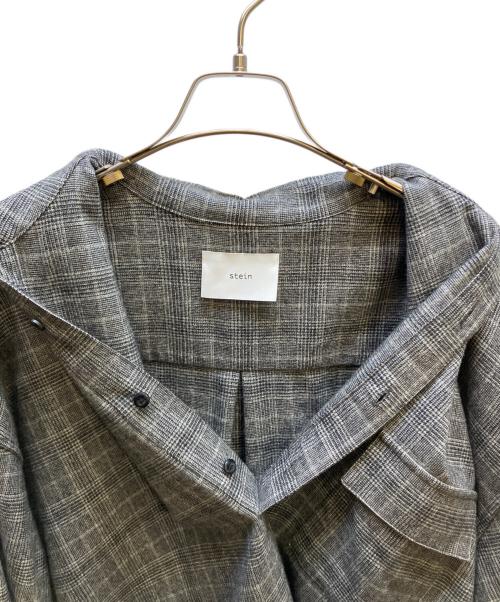 stein（シュタイン）stein (シュタイン) 長袖シャツ グレー サイズ:Mの古着・服飾アイテム