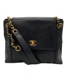 CHANEL（シャネル）の古着「チェーンショルダーバッグ」｜ブラック